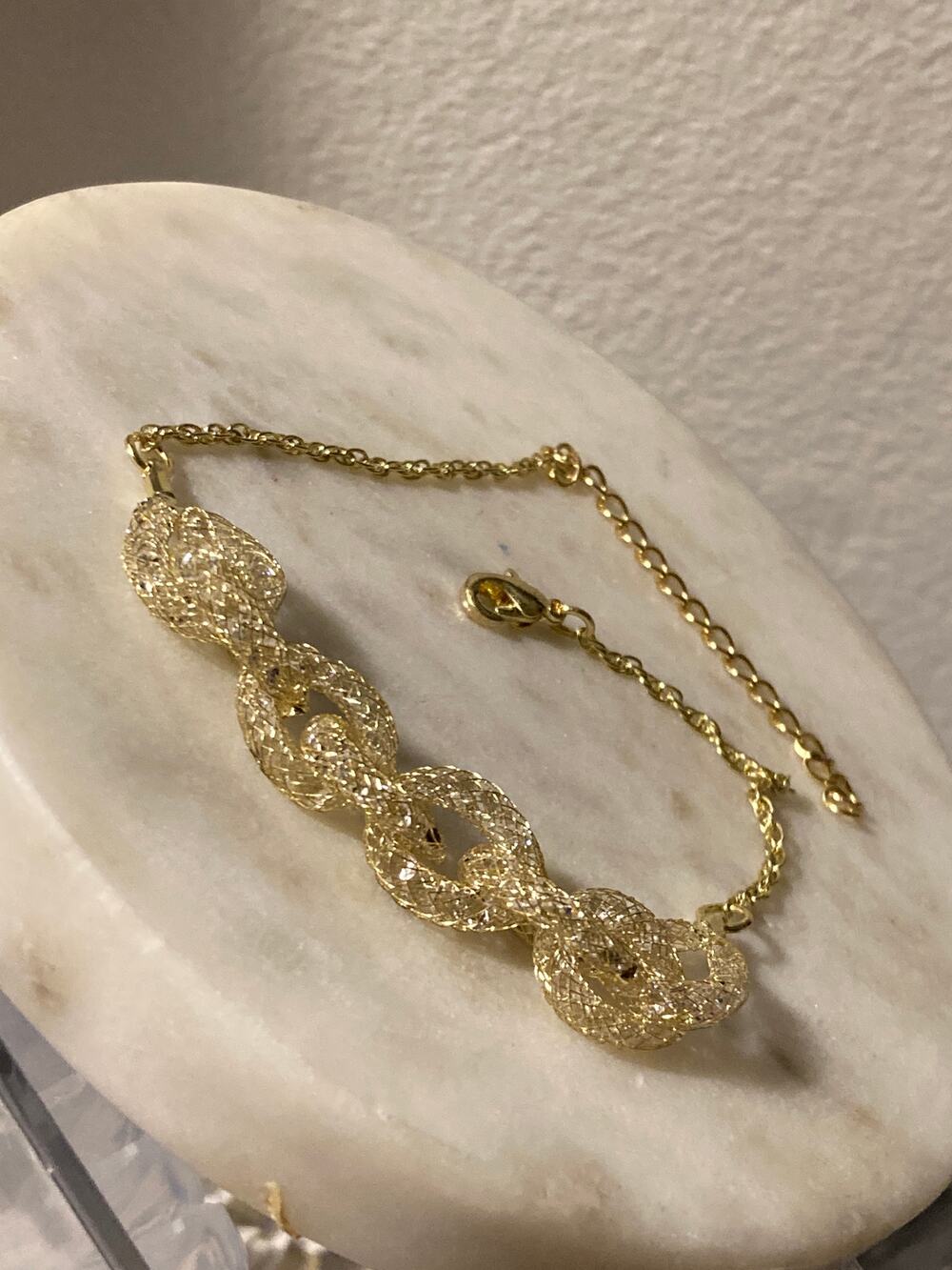 Crystal Chain bracelet